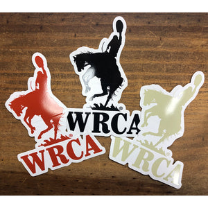 WRCA Bronc Stickers