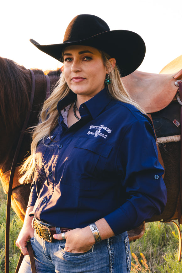 2024 Navy WCRR Button Down