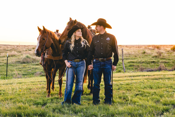 Black WRCA Button Down