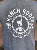 Heather Charcoal - Bronc Tee (The Tradition Continues)