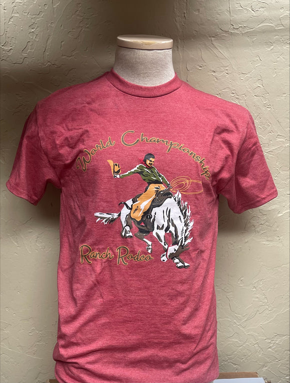WCRR Red Bronc Tee